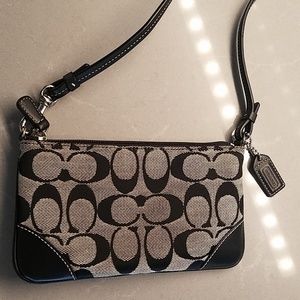 Coach mini crossover purse